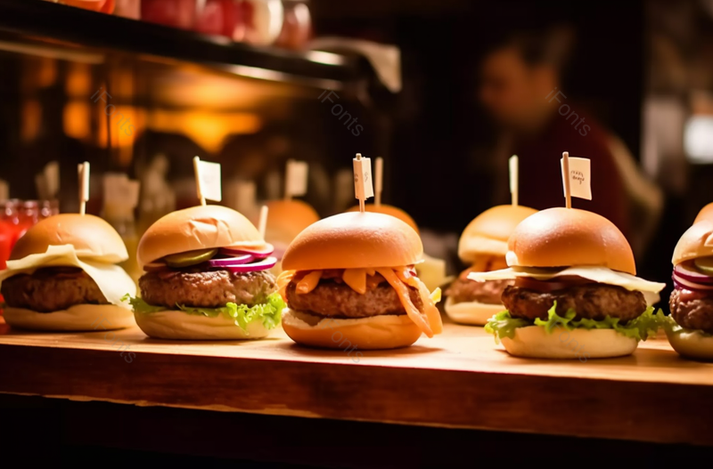 新鲜的火焰烤汉堡,高清,摄影图,摄影图片,图片大全,摄影图免费下载